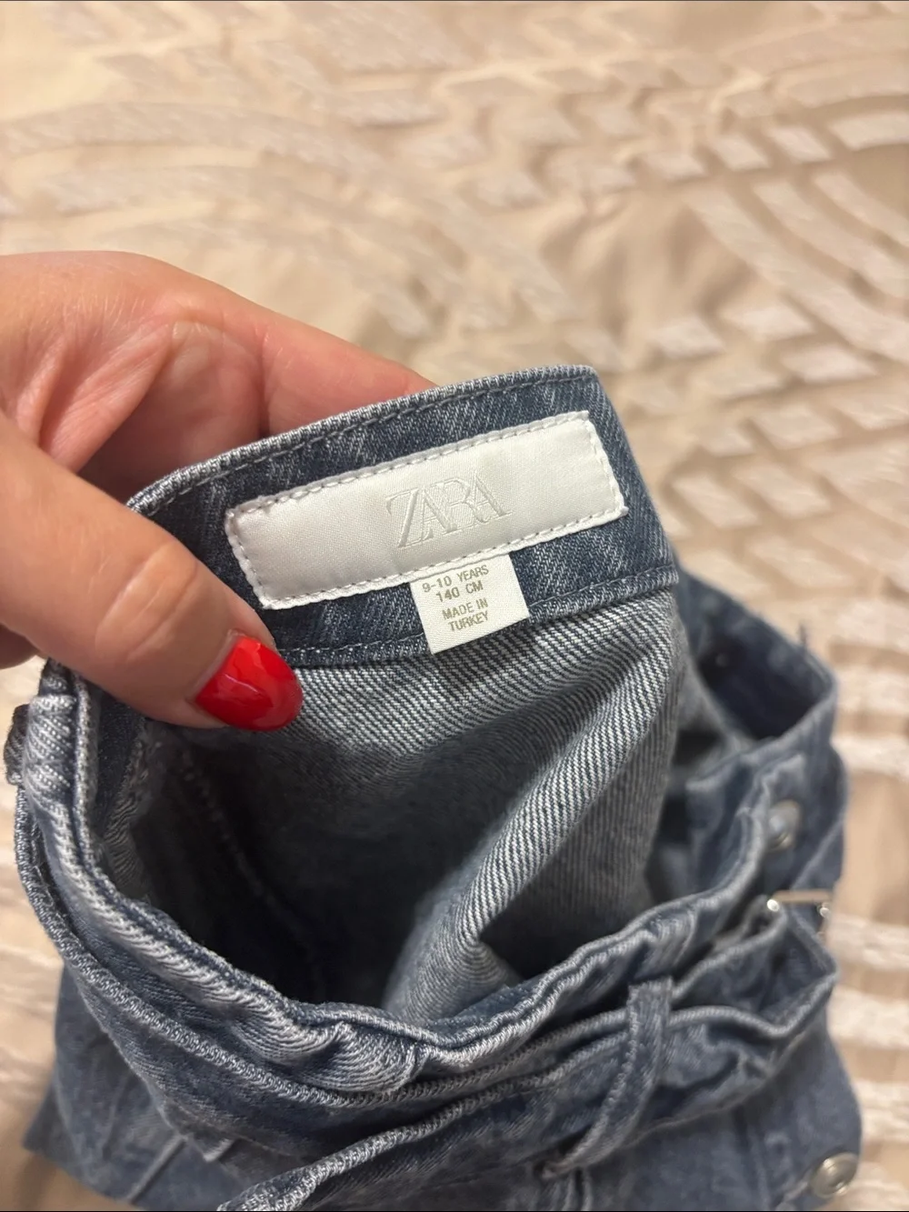 Zara denim skirt